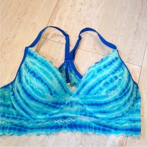 PINK Victoria's Secret Racerback Padded Underwire Bra